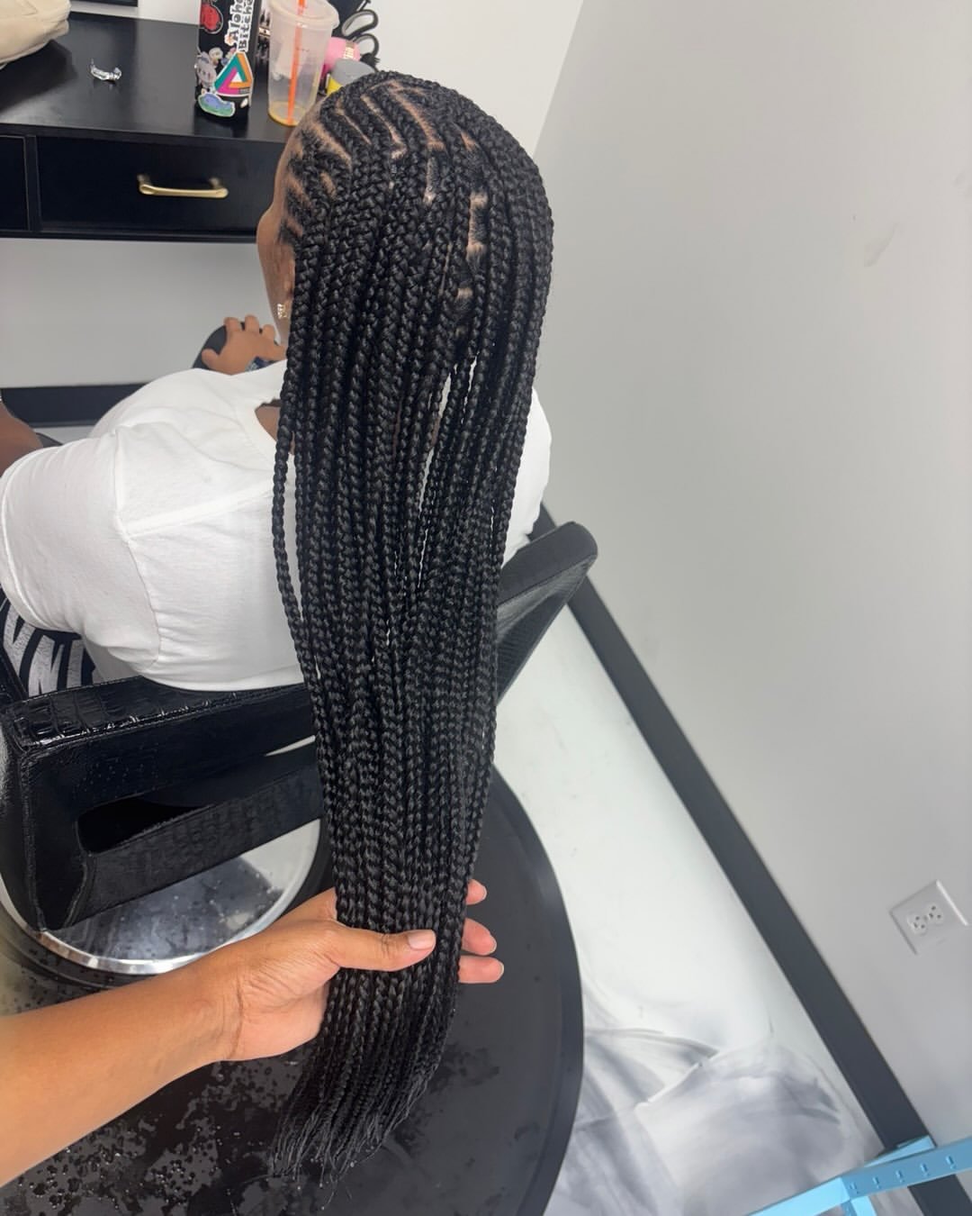 Long box braids